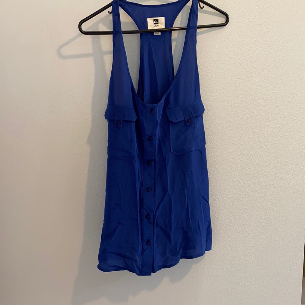 Silky Button down Tank